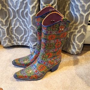 Cute Cowboy Rubber Rainboots